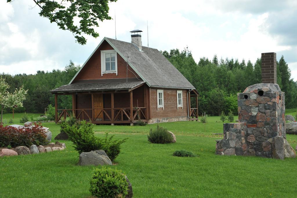 Country Houses Vidu Sodyba Hostal Utena Exterior foto